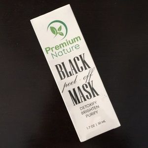 Black peel off mask